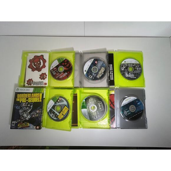 Xbox 360 Game Lot of 6 Gears of War 3, BioShock, Pre-Sequel, Fallout 3 GOTY - Picture 3 of 5